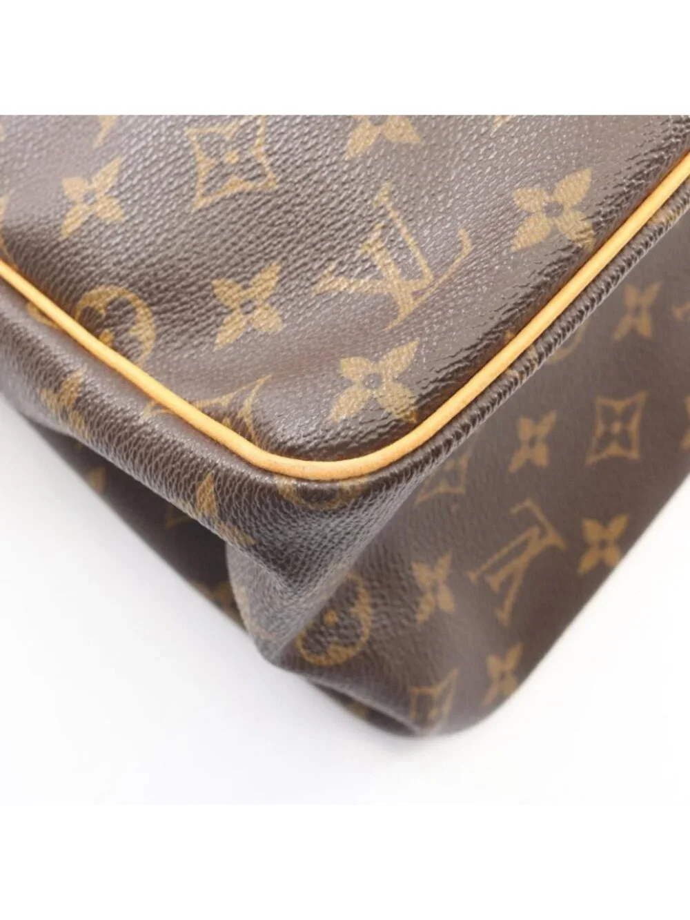 Louis Vuitton Handbag Batignolles Canvas Leather